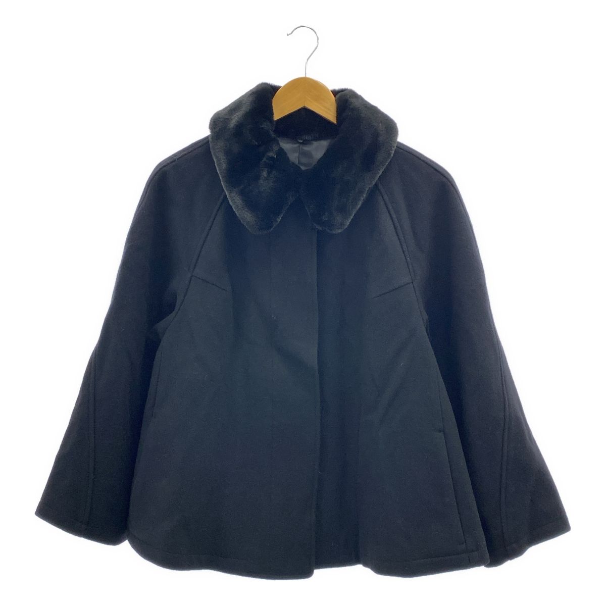 ジャケット・アウター Foufou fur collar half coat foufou / フーフー | fur collar half coat ファー カラーハーフ