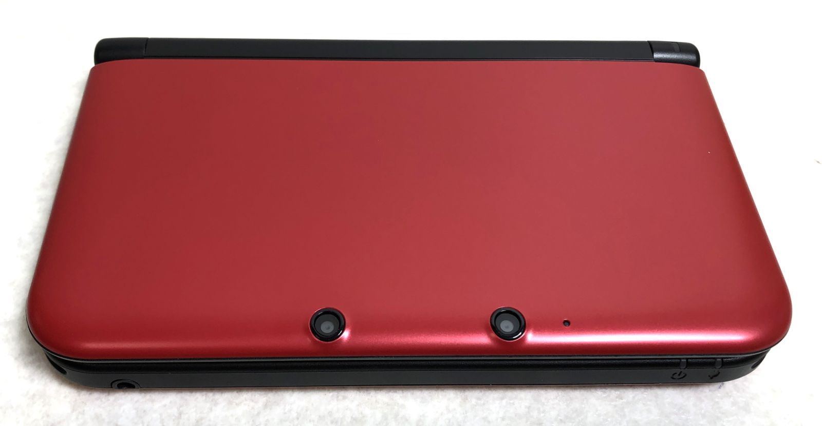 DH1463 ジャンク ニンテンドー3DS LL 本体 レッド ブラック SPR-001