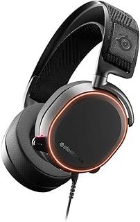SteelSeries ゲーミングヘッドセット ハイレゾ対応 ノイズキャンセリングマイク搭載 有線 密閉型 Arctis Pro 61486