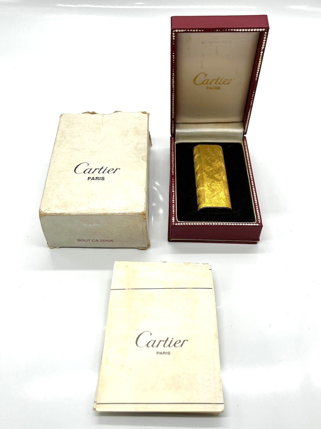 美品 火花〇】​Cartier カルティエ ガスライター ゴールド - メルカリ