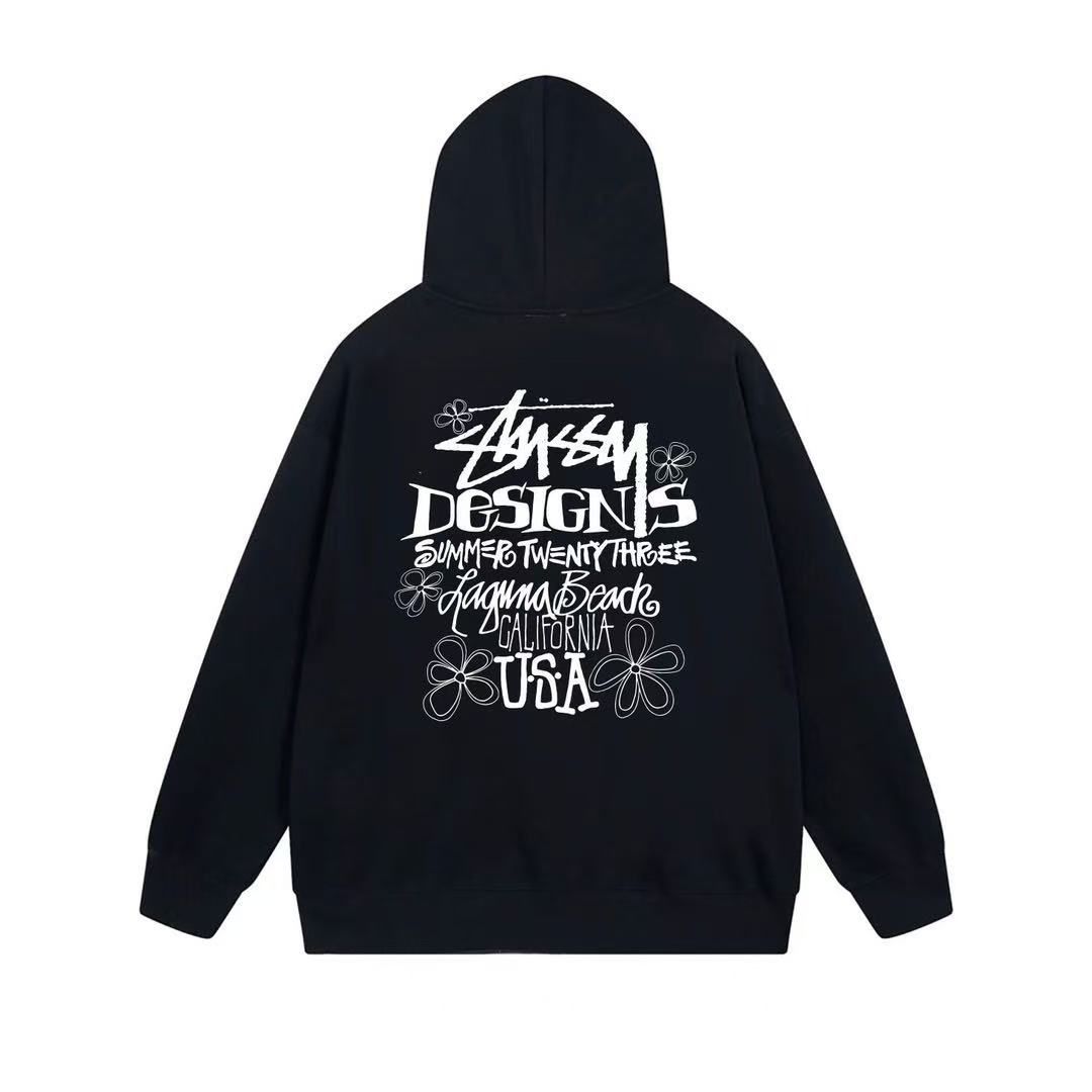新品未使用】2025新作Stussy ステューシー ジップパーカー 男女兼用