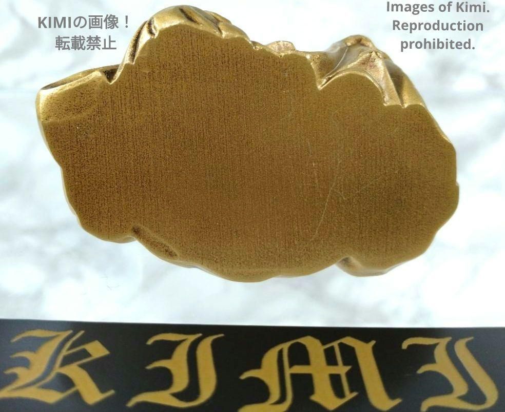 弁財天 弁才天 シルキーゴールド 6.3cm 2.4 inch 七福神 仏師