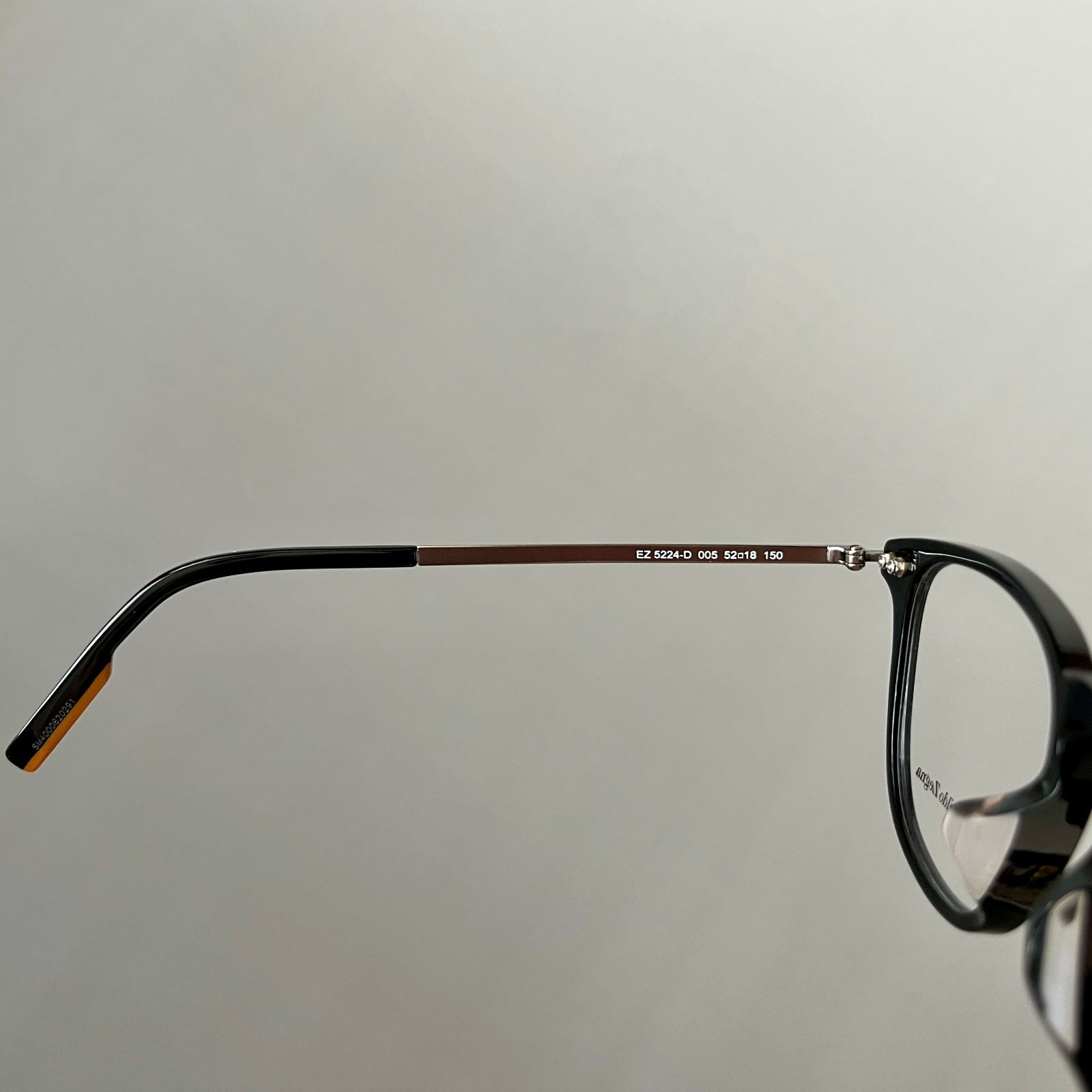 エルメネジルドゼニア メガネ Ermenegildo Zegna ボストン アジアン 