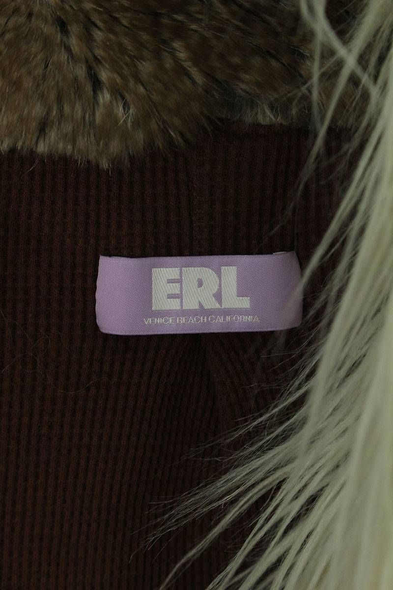 イーアールエル ERL  ERL03 C007 ファーブルゾン  メンズ M