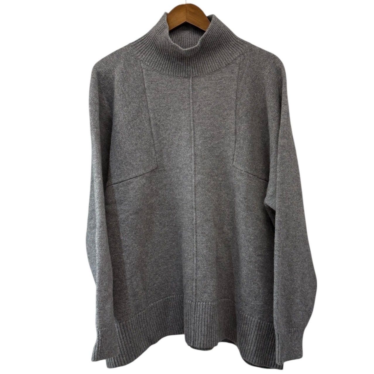 ENFOLD エンフォルド 22AW WIDE-BOX PULLOVER ワイドボックスニット