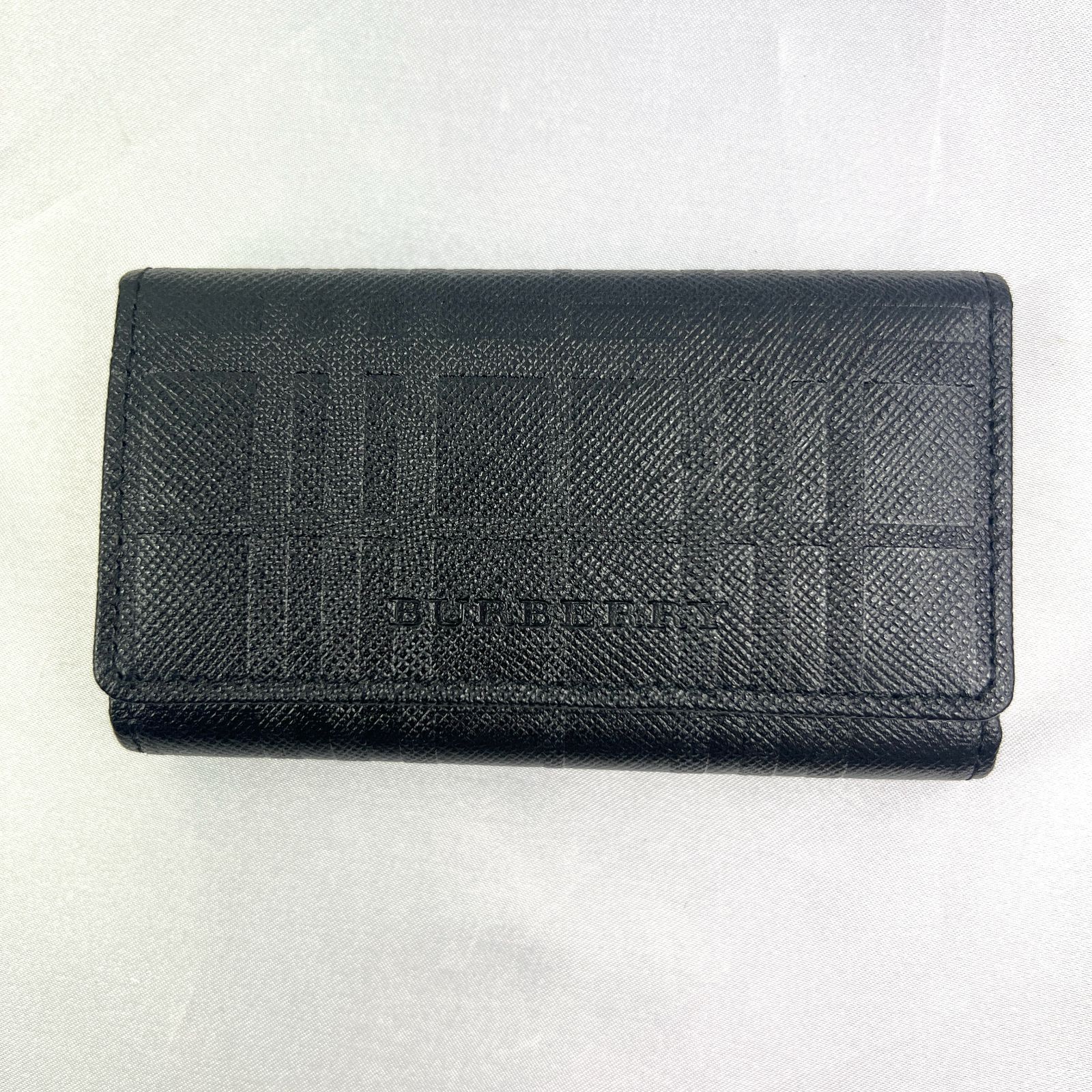 Burberry 4連キーケース ブラック バーバリー 黒 Burberry 4連キーケース ブラック バーバリー 黒