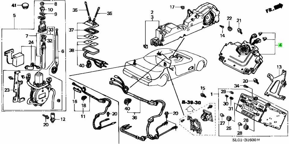 ホンダ NSX エンクロージャーASSY ABA-NA2 ウーファー ENCLOSURE ASSY WOOFER Genuine HONDA 純正  JDM OEM メーカー純正品