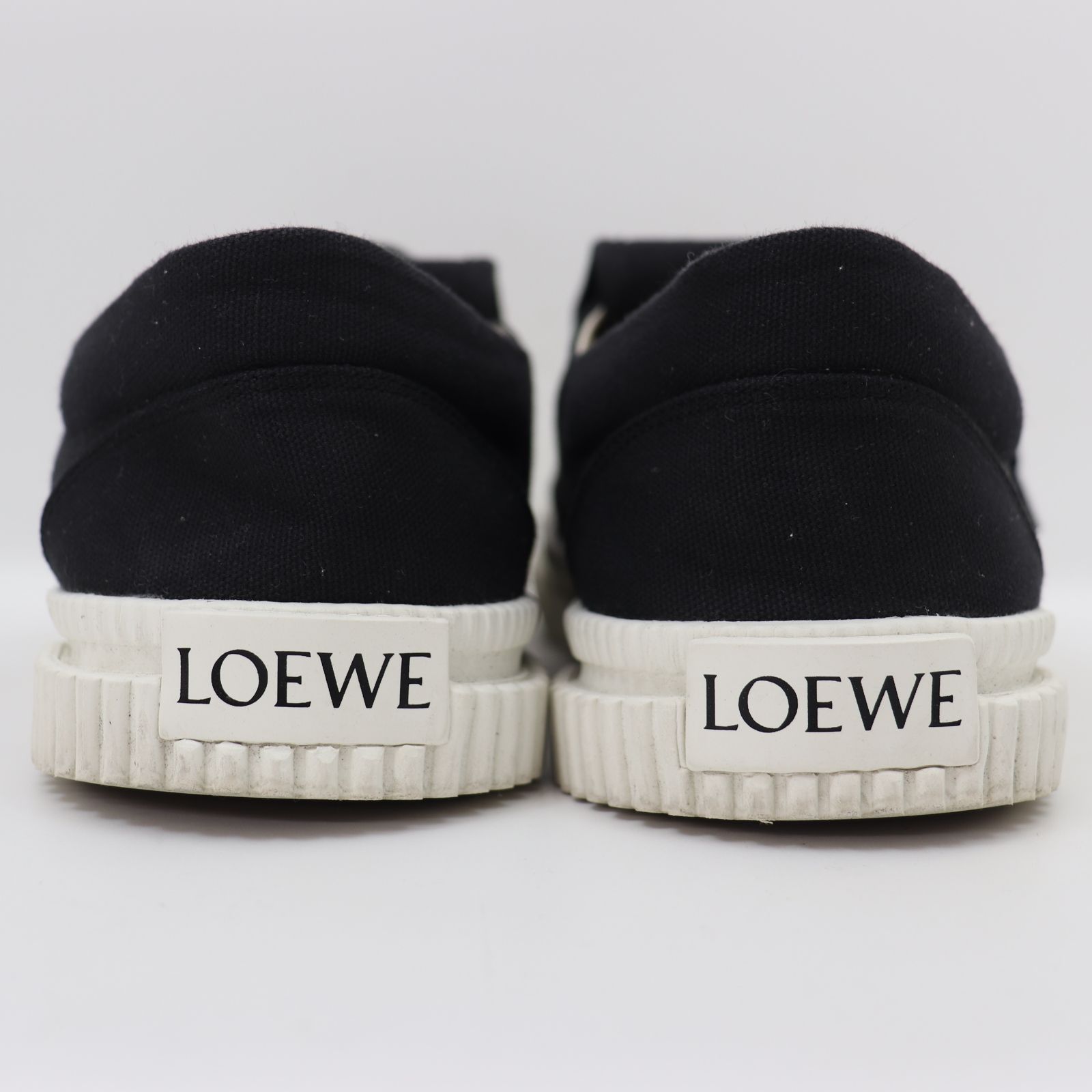 LOEWE スニーカー アナグラム ブラック ホワイト サイズ38 【公式通販】