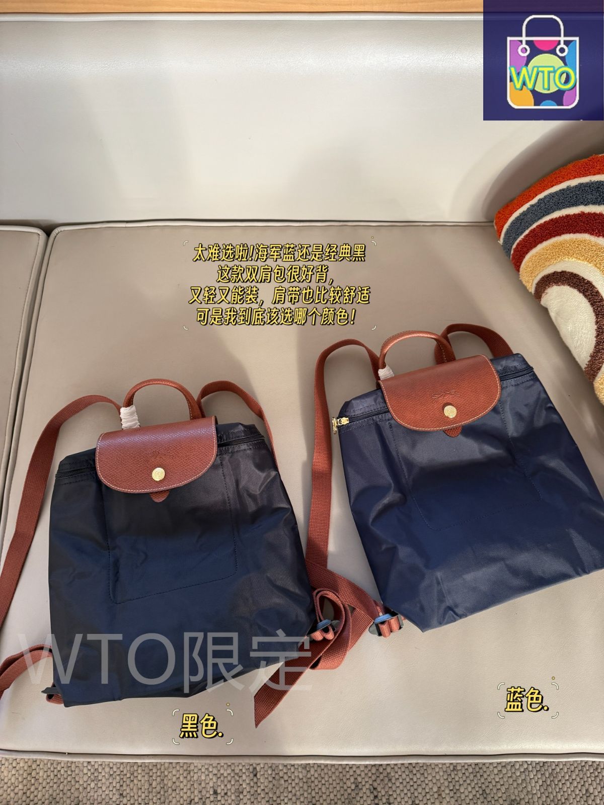 未使用　ロンシャン　リュック　バッグ 🎨👕✨【新品未使用】 LONGCHAMP ロンシャンル プリアージュ