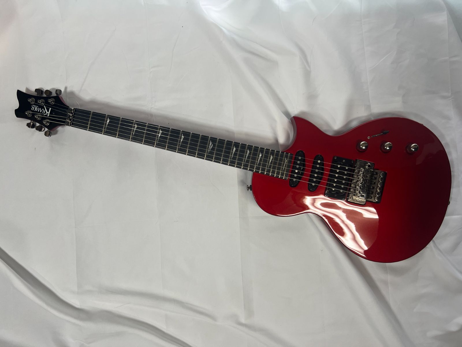 【激レア】Kramer Assault 211 ヴィンテージ　セットネック 中古 美品】KRAMER ASSAULT 211 RED フロイドローズ セット