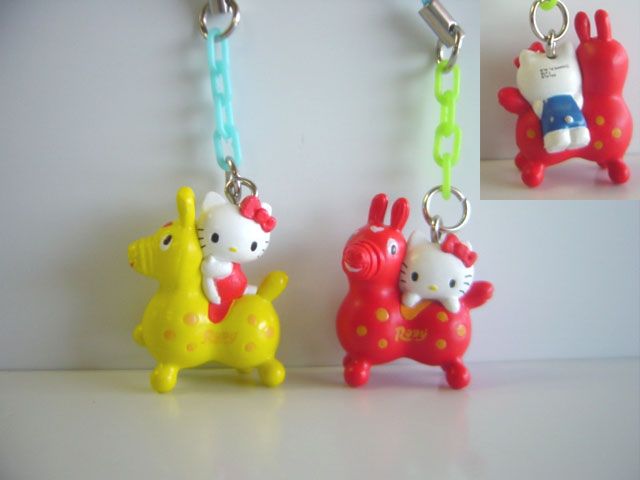 ★Gym04BZ　ハローキティHELLOKITTY×RODYストラップ全5種 ☆Gym04BZ ハローキティHELLOKITTY×RODYストラップ全5種