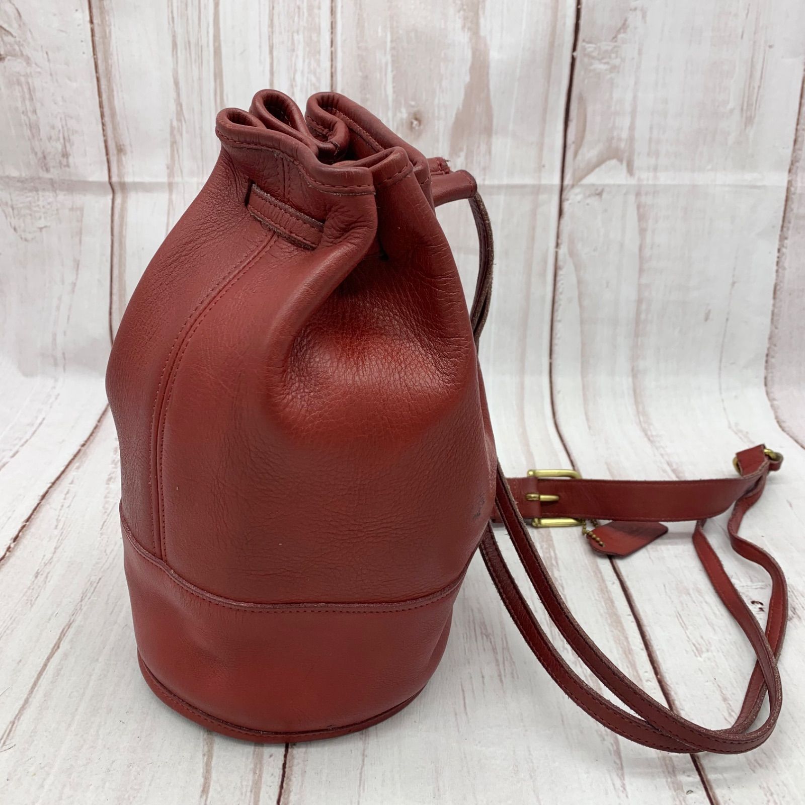 COACH コーチ オールドコーチ 巾着型 ショルダーバッグ