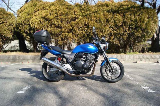 CB400SF/CB400SB NC42 2014年～以降用リアキャリア+32Lリアボックスセット