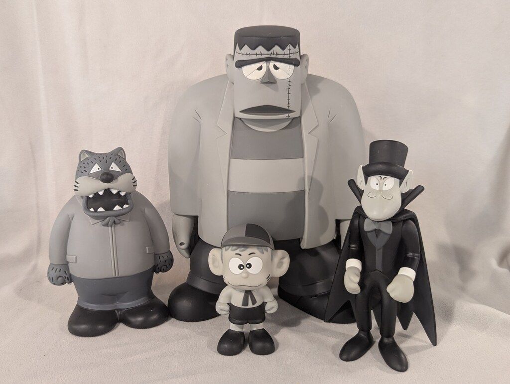 BOUNTY HUNTER バウンティーハンター　怪物くん　フィギュア　モノクロ BOUNTY HUNTER バウンティーハンター 怪物くん フィギュア モノクロ