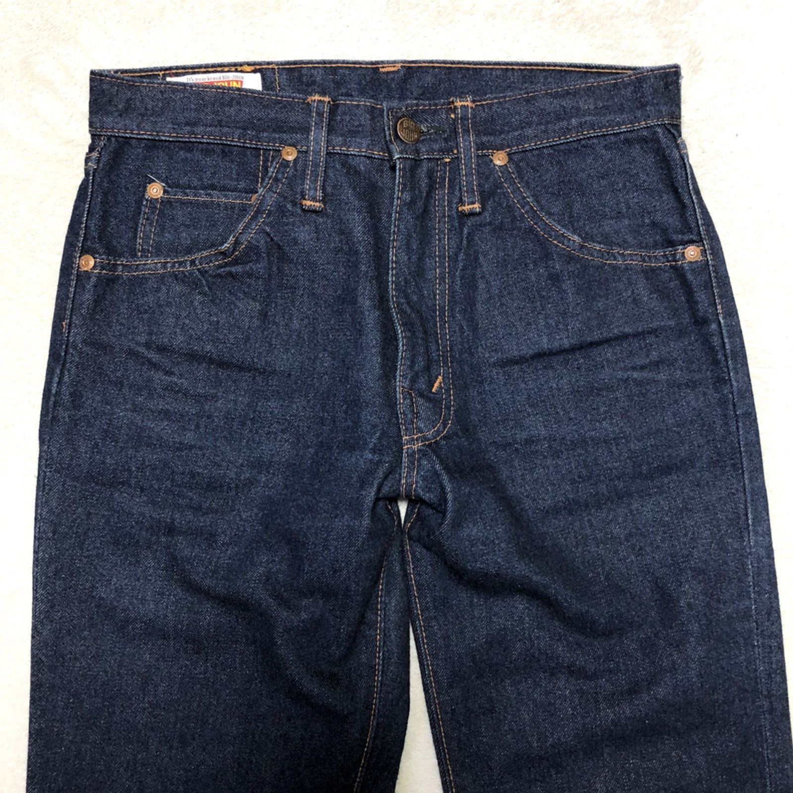 【美品】DEE DEE ベルボトム フレア デニム パンツ 濃紺 ネイビー 32 ベルボトム BELLBOTTOM 渋谷 DEEDEE