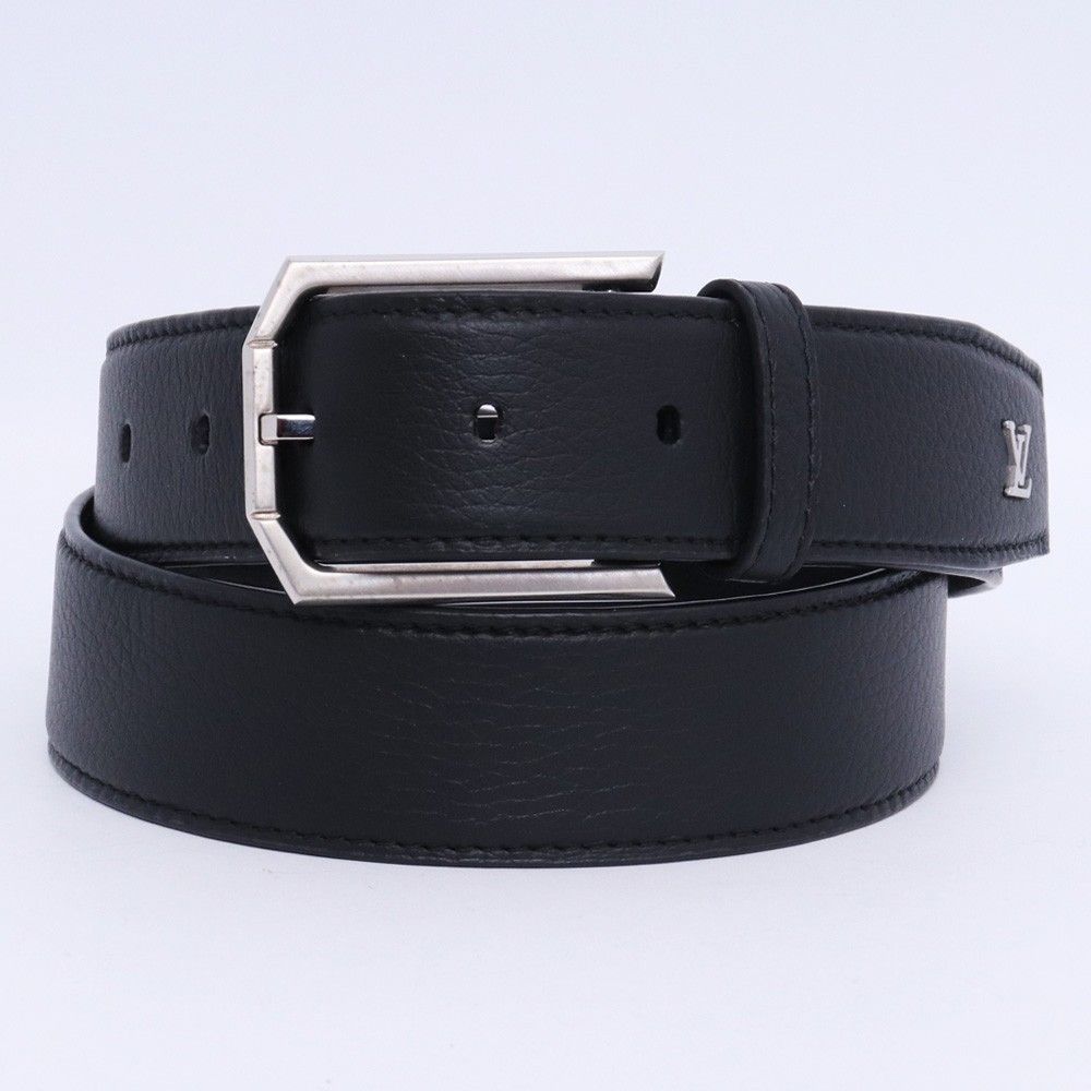 LOUIS VUITTON ベルト ヘリテージ 35MM 35|34 ブラック M8632