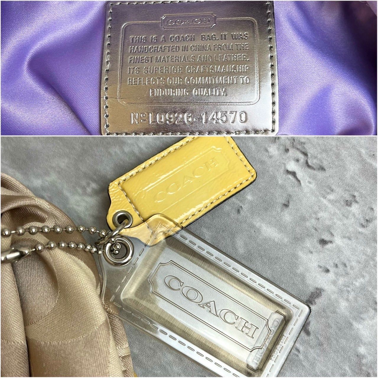 ✨良品✨ COACH コーチ 2way ショルダーバッグ トートバッグ ✨良品✨ COACH コーチ 2way ショルダーバッグ トートバッグ