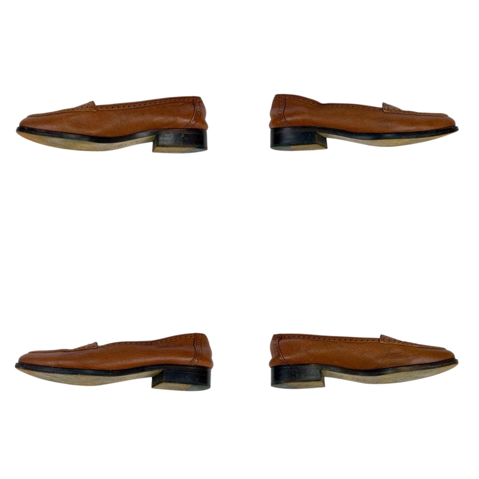 ローファー ブラウン