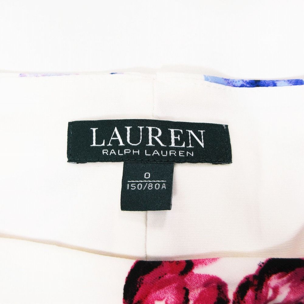 LAUREN RALPH LAUREN ローレン ラルフローレン 花柄 フラワープリント