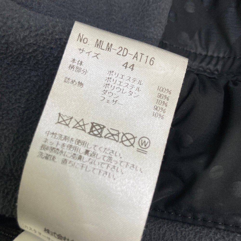 サイズ：44 MARK&LONA マークアンドロナ ダウン切替 フリースパンツ