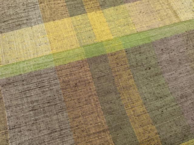 平和屋着物○上質な紬 格子 やまと誂製 正絹 逸品 DAAS2505tw - メルカリ 