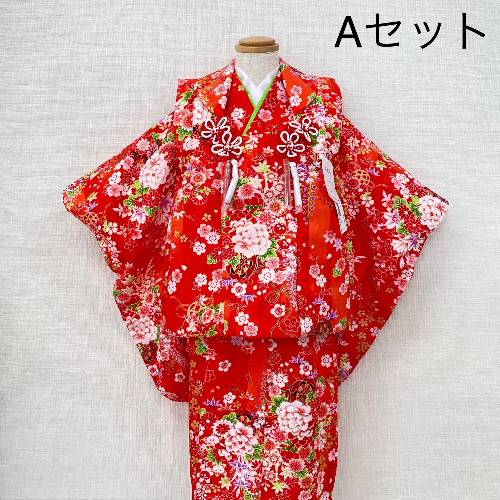 新品未使用美品３歳フルセット箱入りグリーン花模様　被布着物長襦袢草履巾着髪飾り 楽天市場】＼夏の市バーゲン／ ☆4.5【ランキング1位受賞