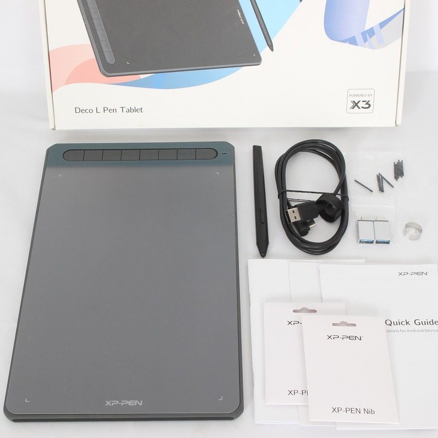 美品】XPPEN Deco L Pen ペンタブ ブラック