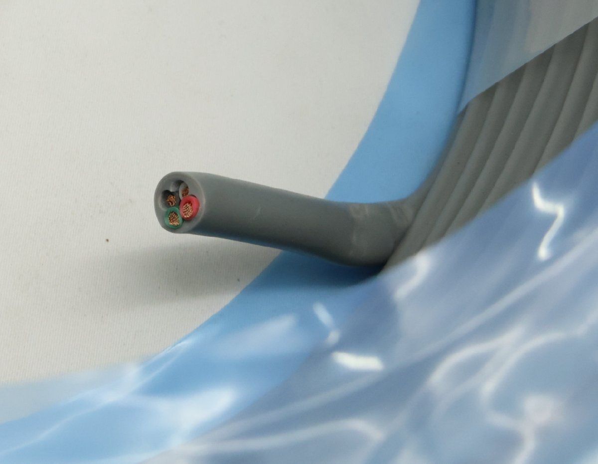  富士電線 VCTFケーブル 4 c×2 sq 灰色 100 m 製 配送不可 併 KG その他 内装