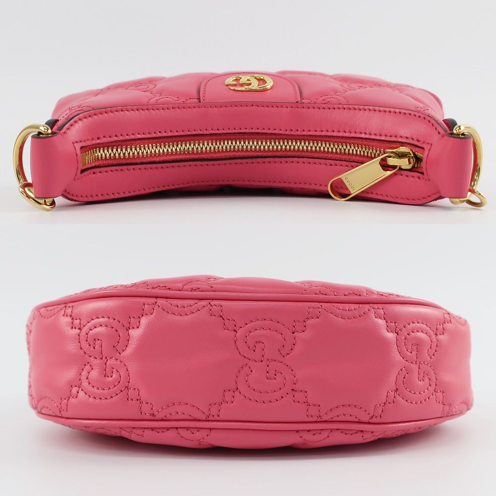天白】【GUCCI】グッチ GGマトラッセ ミニショルダーバッグ 2WAY 