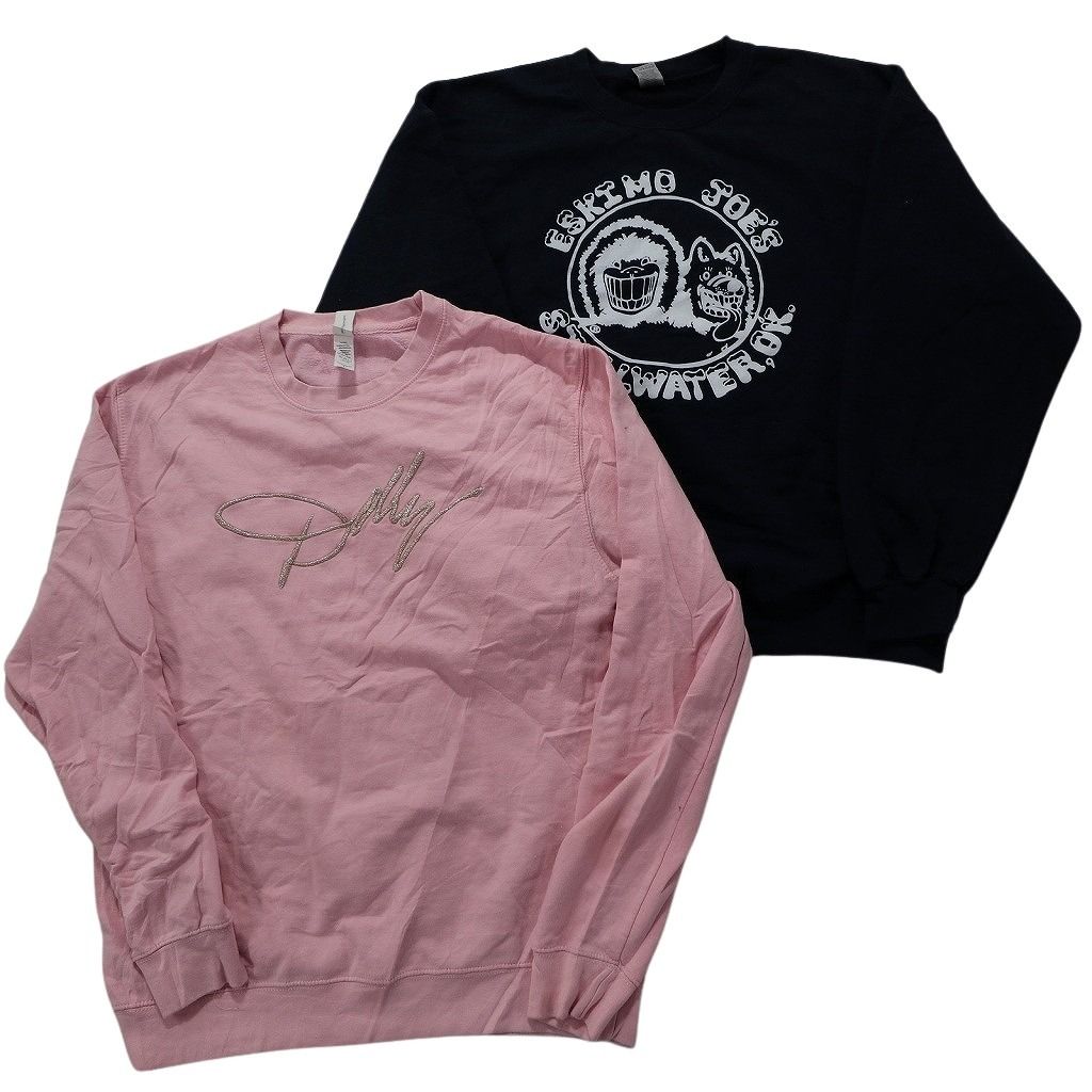古着スウェットまとめ売り 古着卸 まとめ売り カラー スウェット 7枚セット (メンズ L /XL