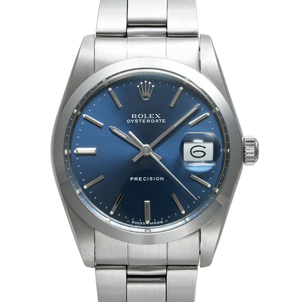 ROLEX オイスターデイト サービスダイヤル 1976年頃 国際サービス保証書付き Ref.6694 アンティーク品 メンズ 腕時計