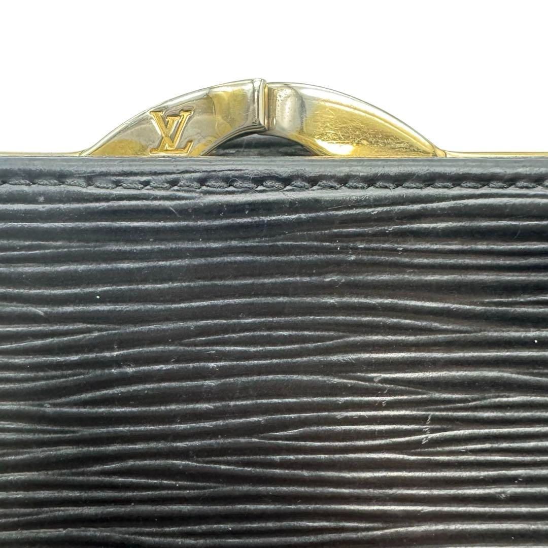 ルイヴィトン エピ コンチネンタル ヴィエノワ M63252 長財布 ブラック 楽天市場】ルイ ヴィトン LOUIS VUITTON がま口 長財布 エピ