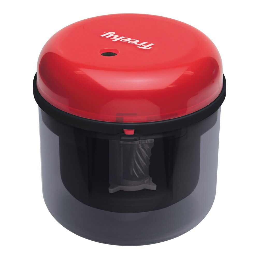まとめ買い ソニック フリーキー 乾電池式電動鉛筆削り ブラック SK-4928-D 3個セット