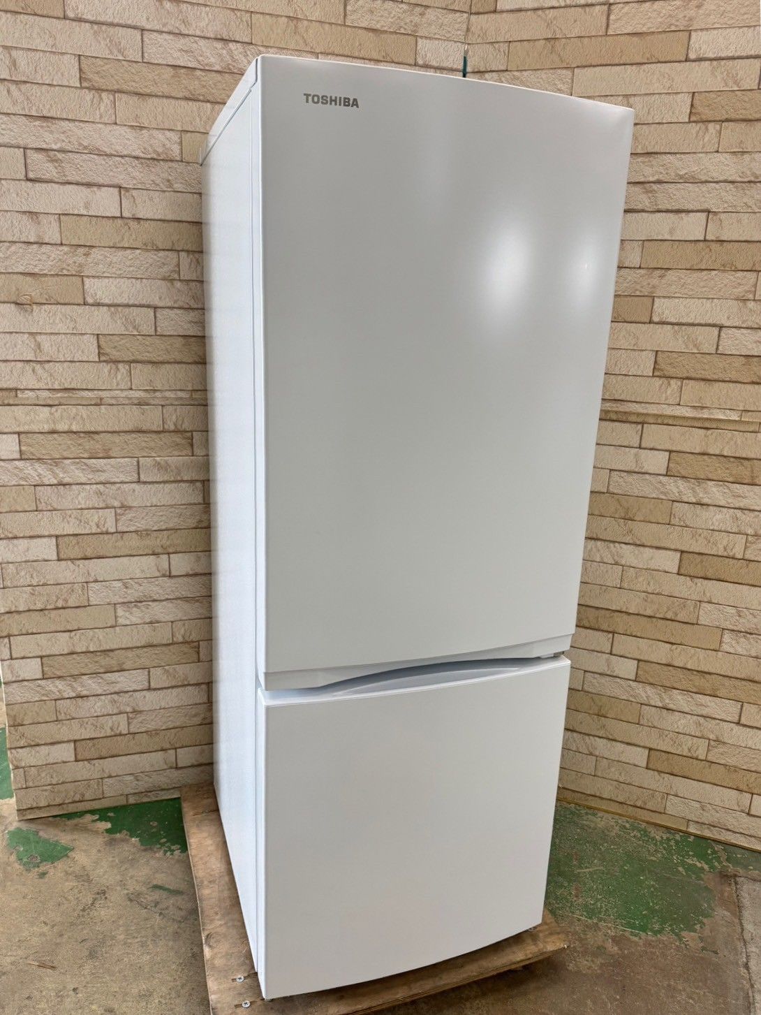 【美品】大阪送料無料★3か月保障★2020年★GR-S15BS(W)★R-644 高年式】大阪送料無料☆3か月保障付き☆冷蔵庫☆東芝☆2ドア