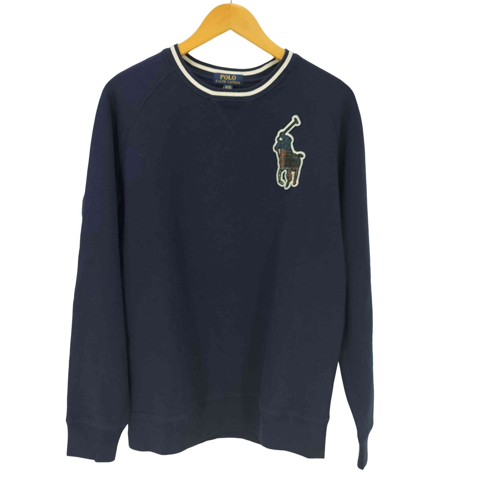 専用 極美品 ポロラルフローレン スウェット クルーネック 前V ポニー 刺繍 楽天市場】ラルフローレン POLO Ralph Lauren ビッグポニー 前V