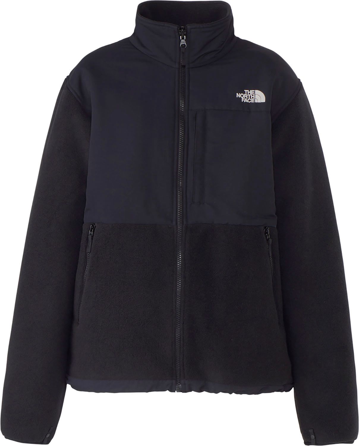 ザ ノース フェイス THE NORTH FACE アウトドア デナリジャケット レディース アウター フリース 上着 トップス 軽い シンプル 普段使い 防寒 胸ポケット ファスナー付き 気密性 秋 冬 柔らかい NAW72450 K ブラック