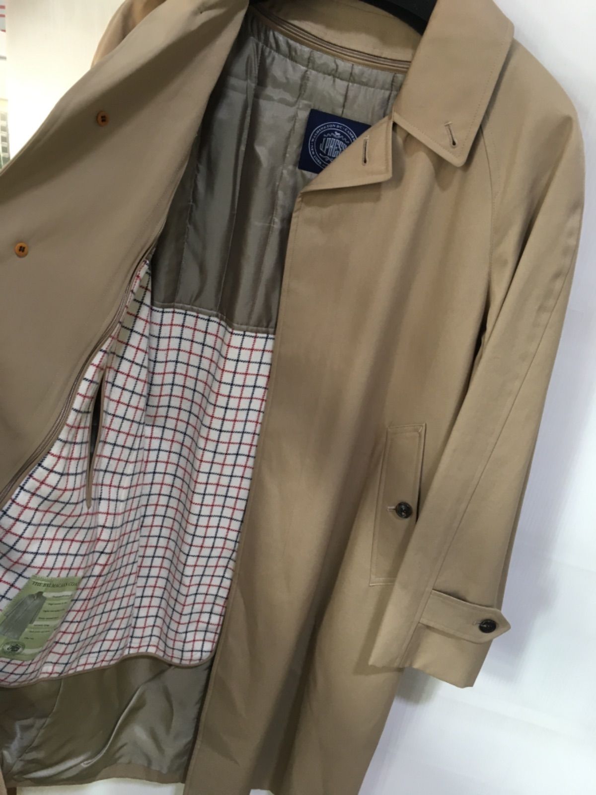 J.PRESS トレンチコート 6301871 ベージュ - メルカリ