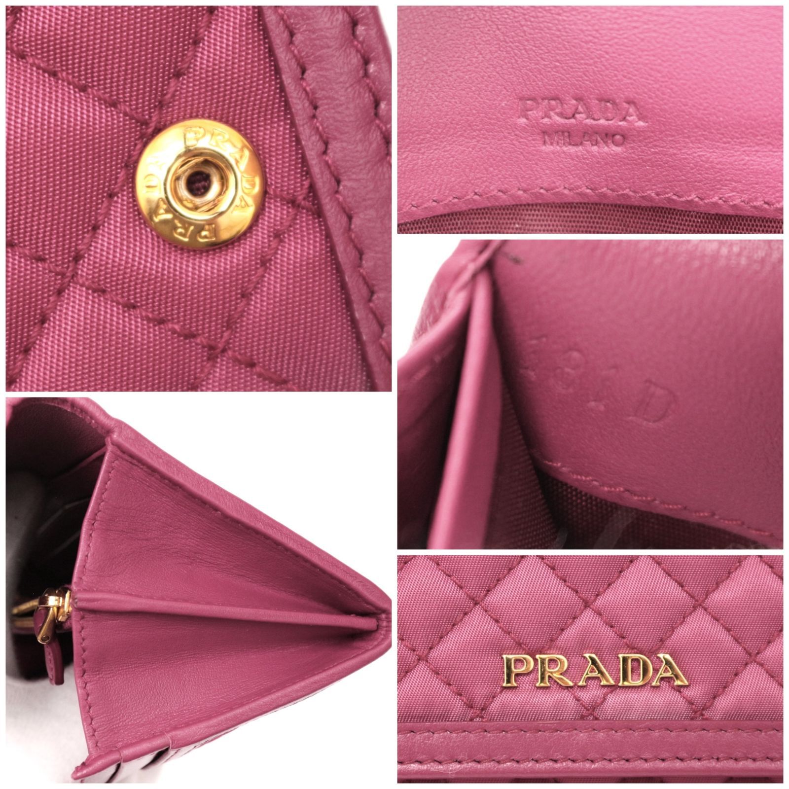 ショップのおすすめアイテムをご紹介 PRADA プラダ 長財布 ピンク 