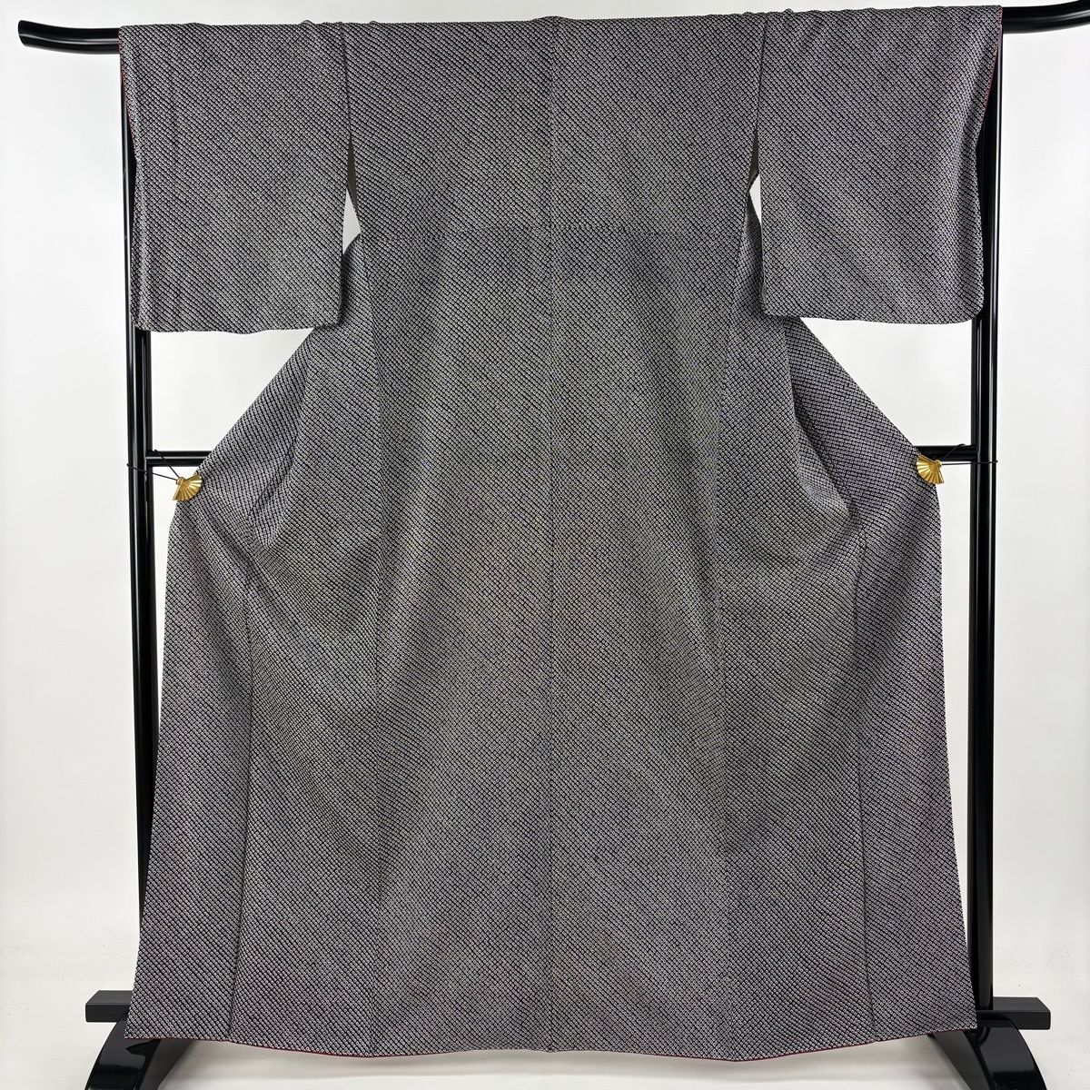 小紋 身丈158.5cm 裄丈69cm 正絹 美品 名品 【中古】（付下げ 身丈  