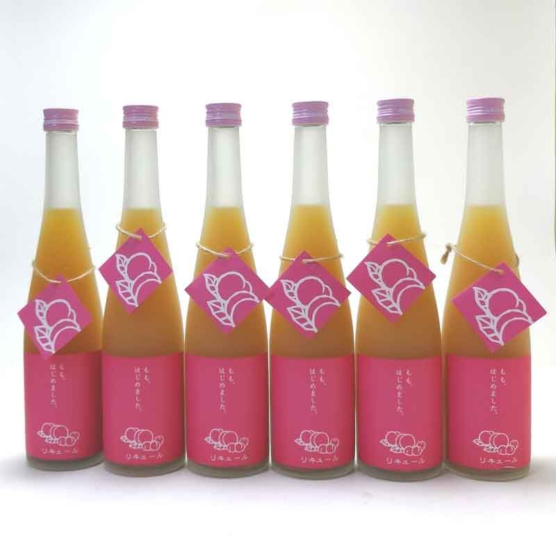 篠崎もも梅酒6本セット 福岡県 500ml×6本