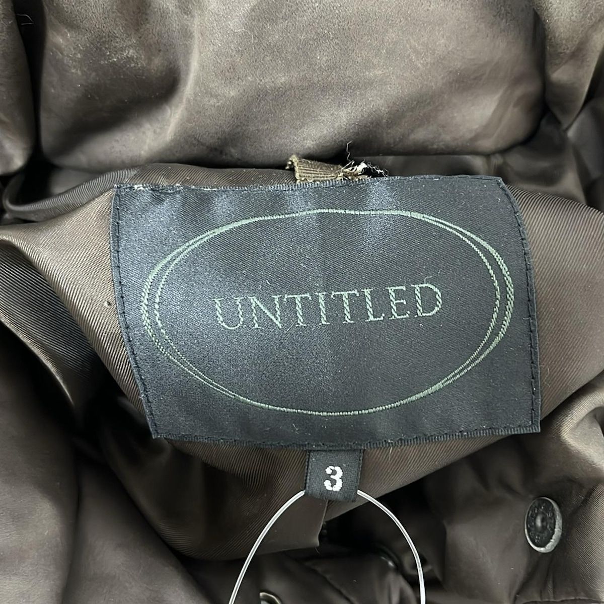 アンタイトル ダウンコート