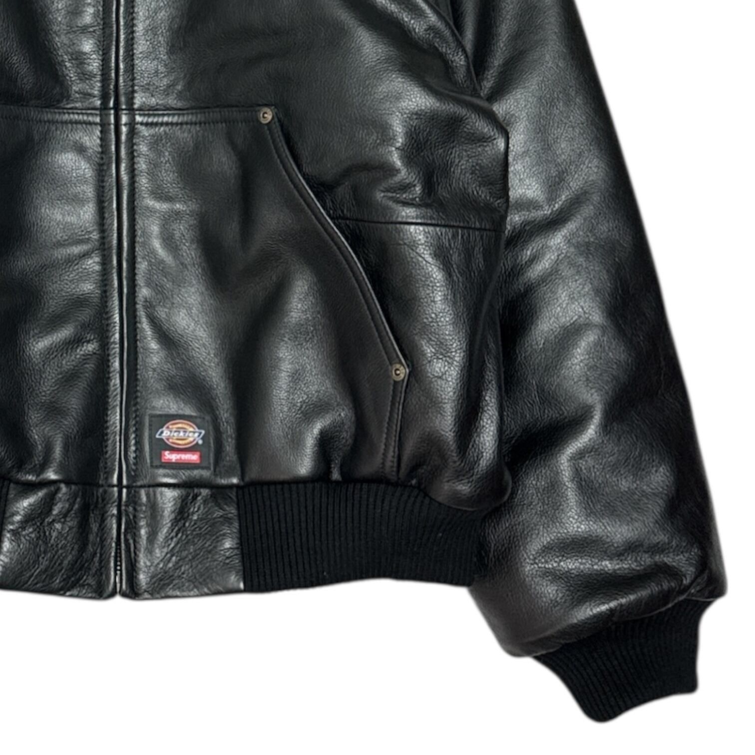 Supreme x Dickies 25SS Leather Hooded Jacket - メルカリ