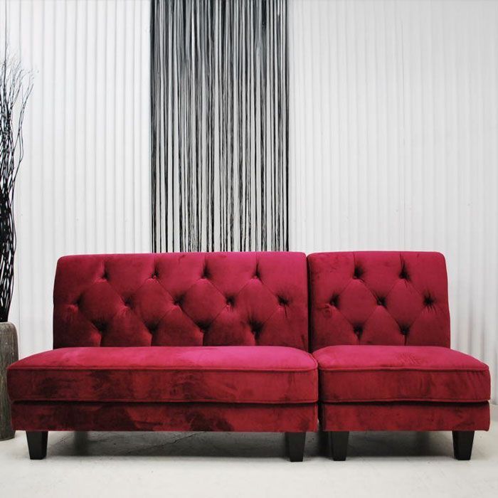 アウトレット 現品限り 一部 大 ラグジュアリーモダン 2P 1P ソファーセット 紫 パープル