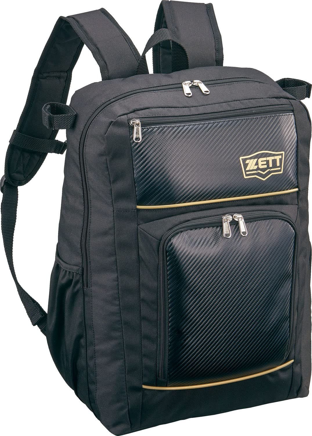 ブラック ゴールド ゼット ZETT 野球 チームデイパック 30L ブラック×ゴールド 1982 約30L BA1504 ブラック ゴールド