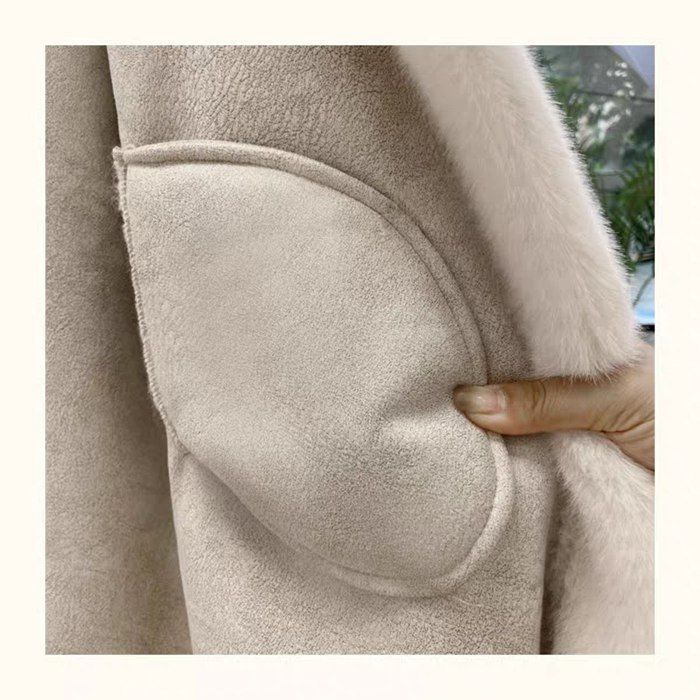 専用 豪華フォックス ミンク ホワイトダック ロングコートAライン女優