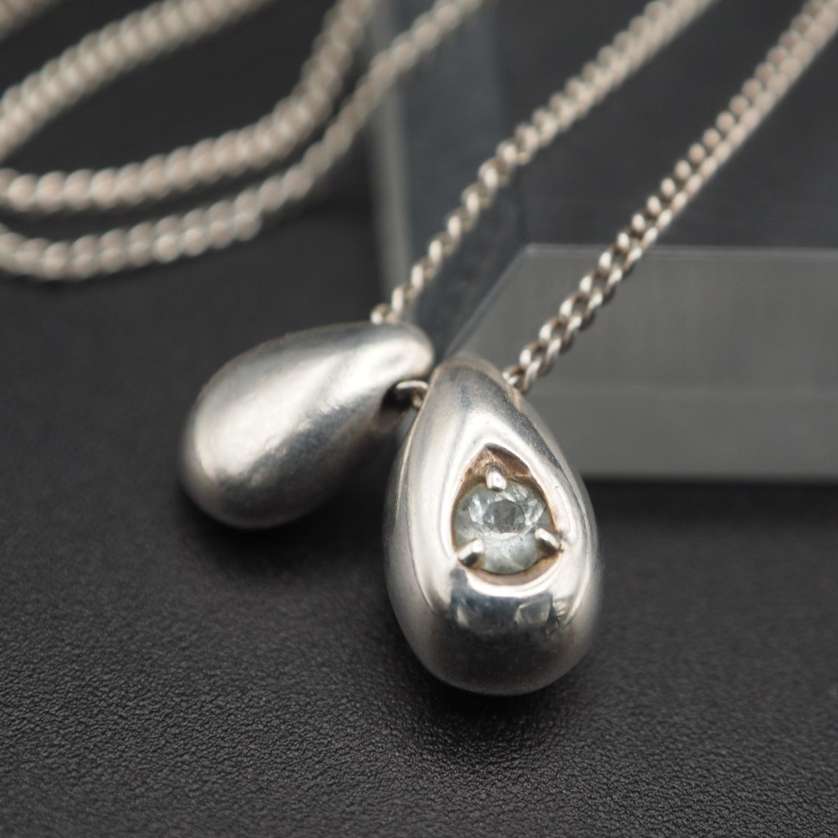 M021 4℃ ヨンドシー STERLING SILVER刻印 ペンダント ネックレス 