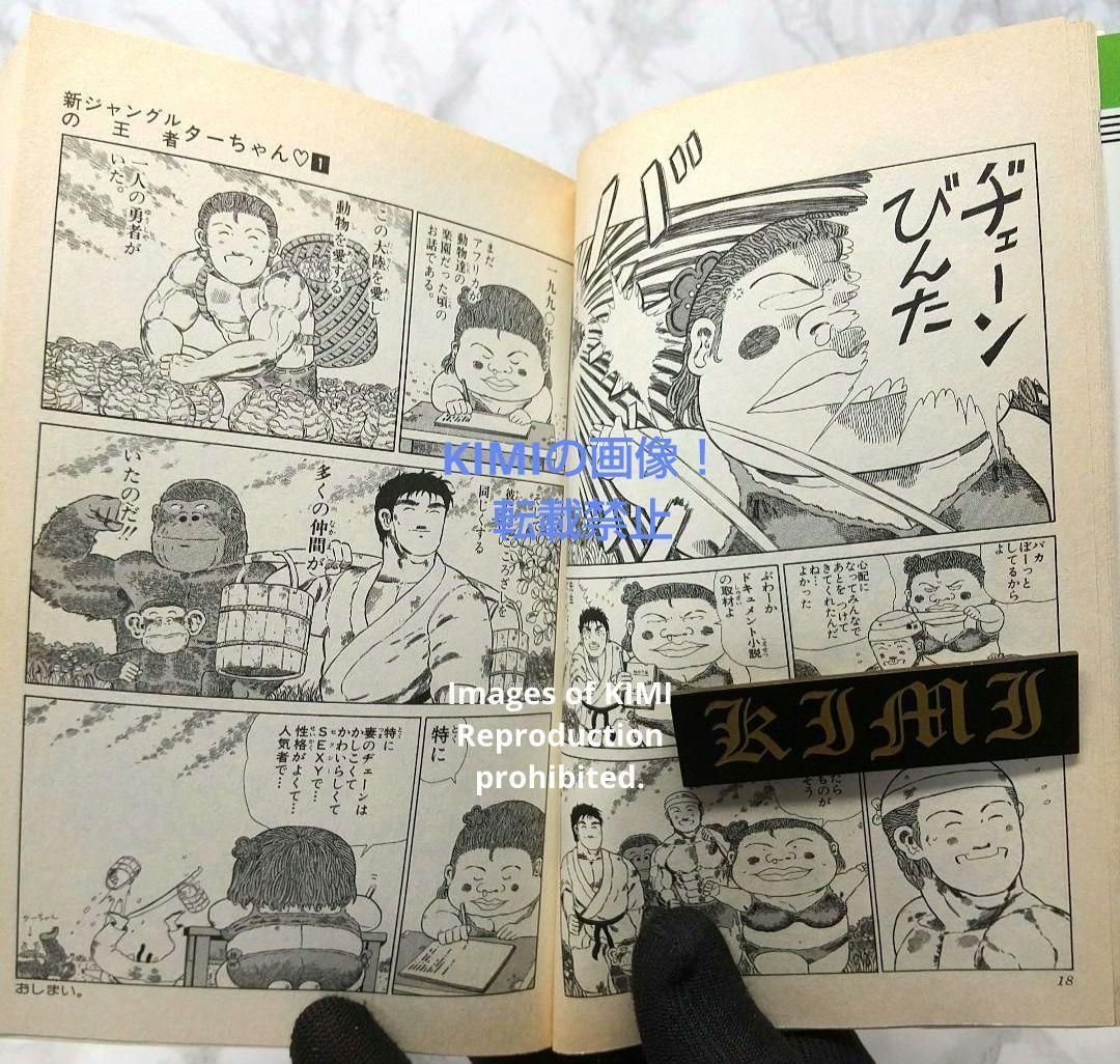 希少 初版 新ジャングルの王者ターちゃん 第1巻 コミック 本 1991 徳弘