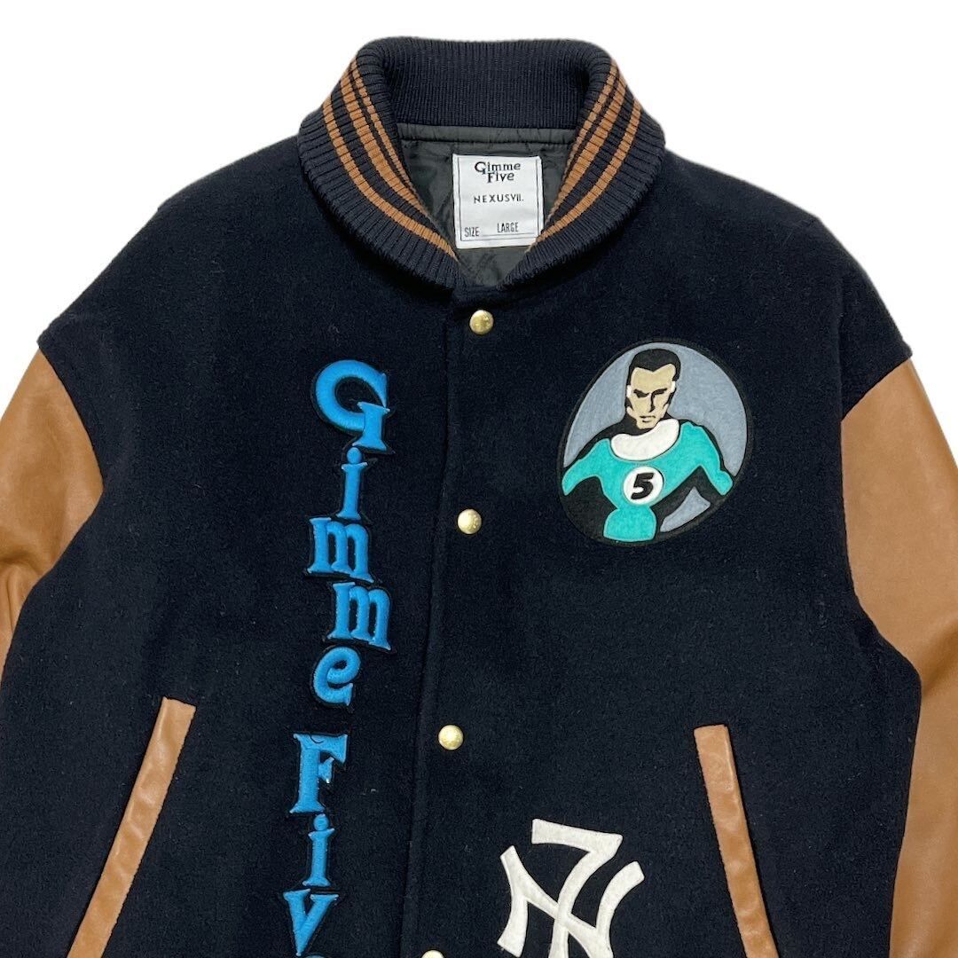 NEXUSVII x GIMMIE5 Varsity Jacket - メルカリ