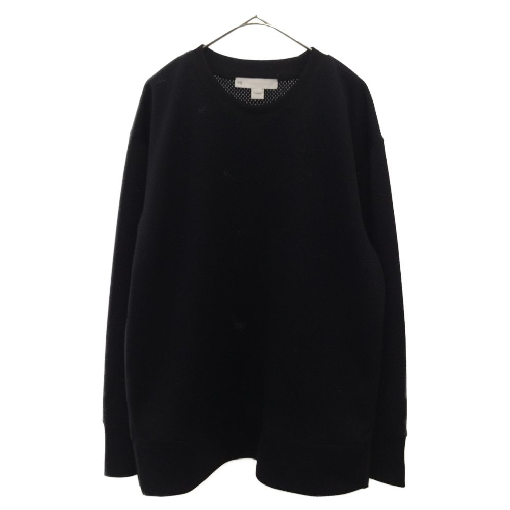 Y-3 (ワイスリー) U CH2 GFX MESH SWEATSHIRT GK4355 バックロゴ  