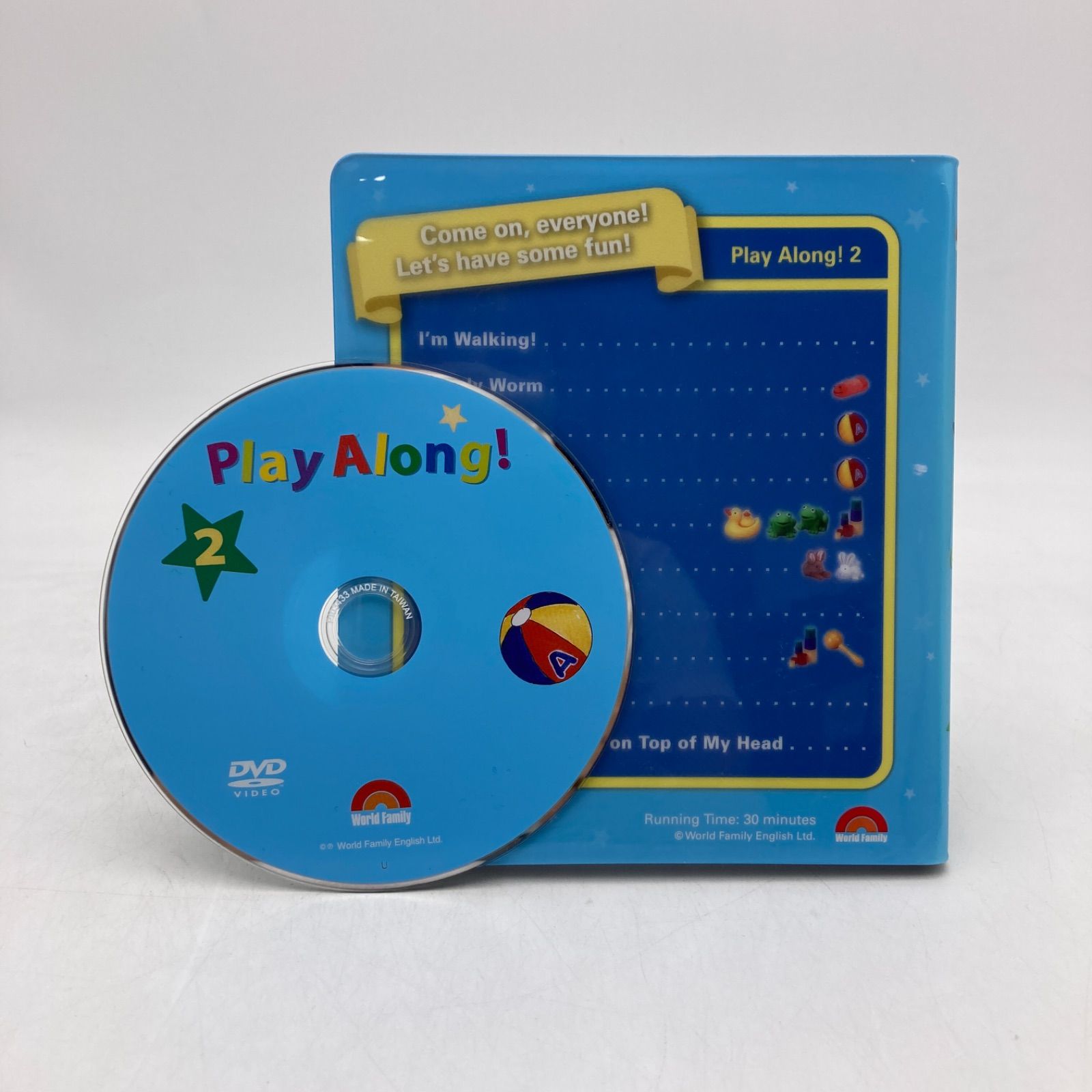 プレイアロング　ブルーレイ　おもちゃ付　ディズニー英語システム　509009 プレイアロング DVD おもちゃ付 ディズニー英語システム DWE 904209